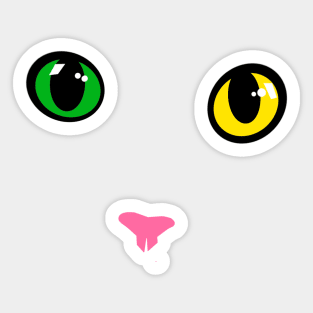 Cat eyes Sticker